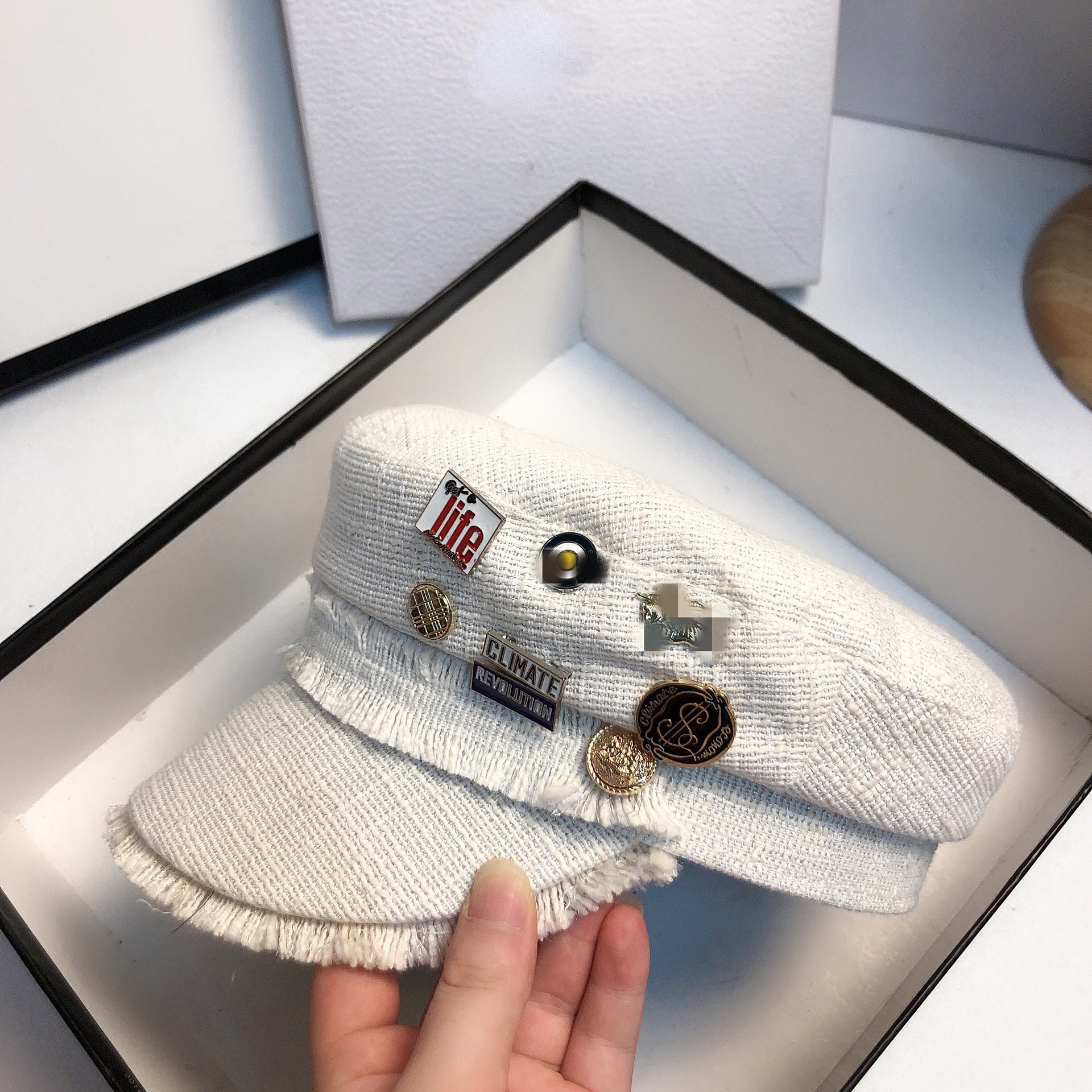 Tassel Beret Retro Caps