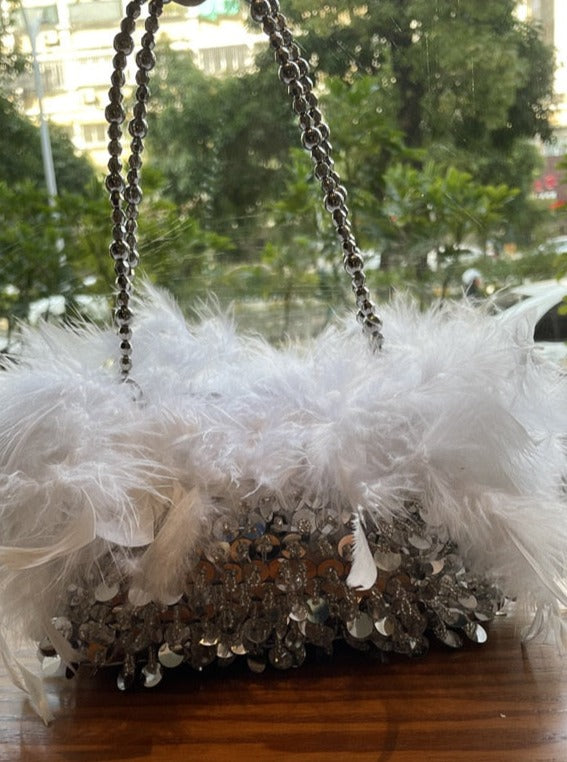 Evening Clutch Bag Shiny Banquet Purses