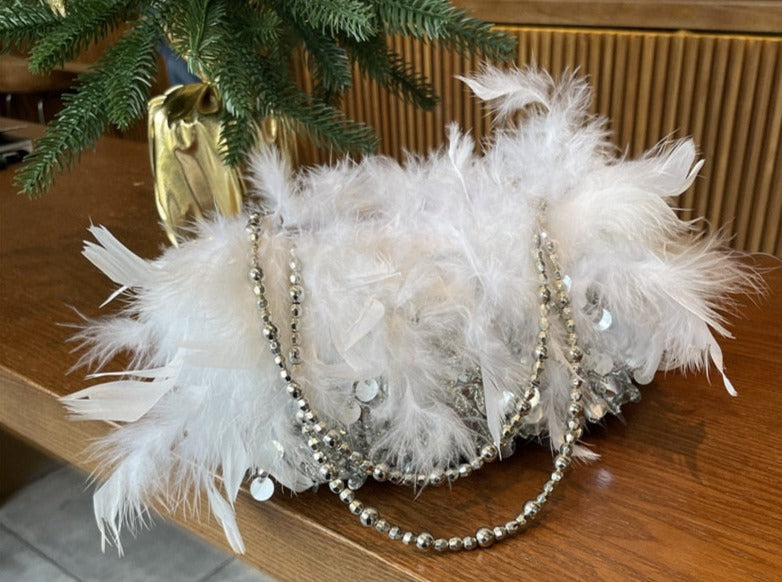 Evening Clutch Bag Shiny Banquet Purses
