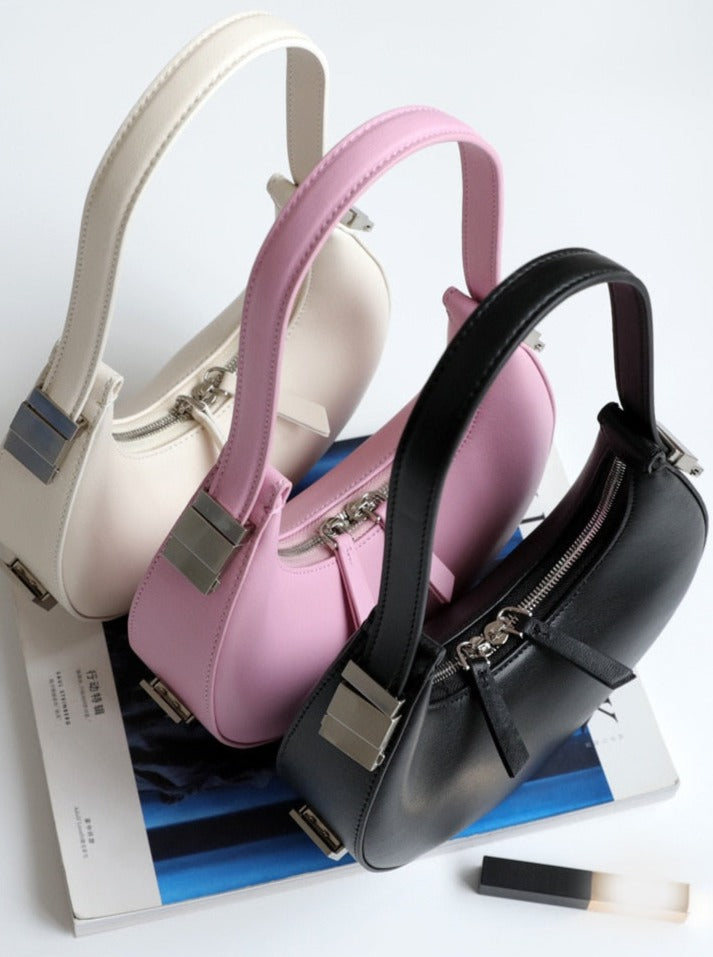 Half-C Genuine Leather Ladies Shoulder Messenger Bags