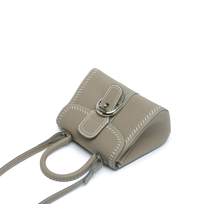 Style Lady Genuine Leather Woman Shoulder Bags