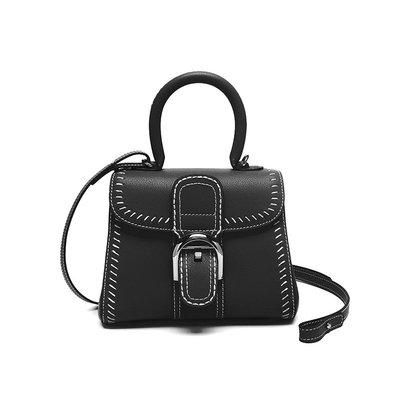Style Lady Genuine Leather Woman Shoulder Bags