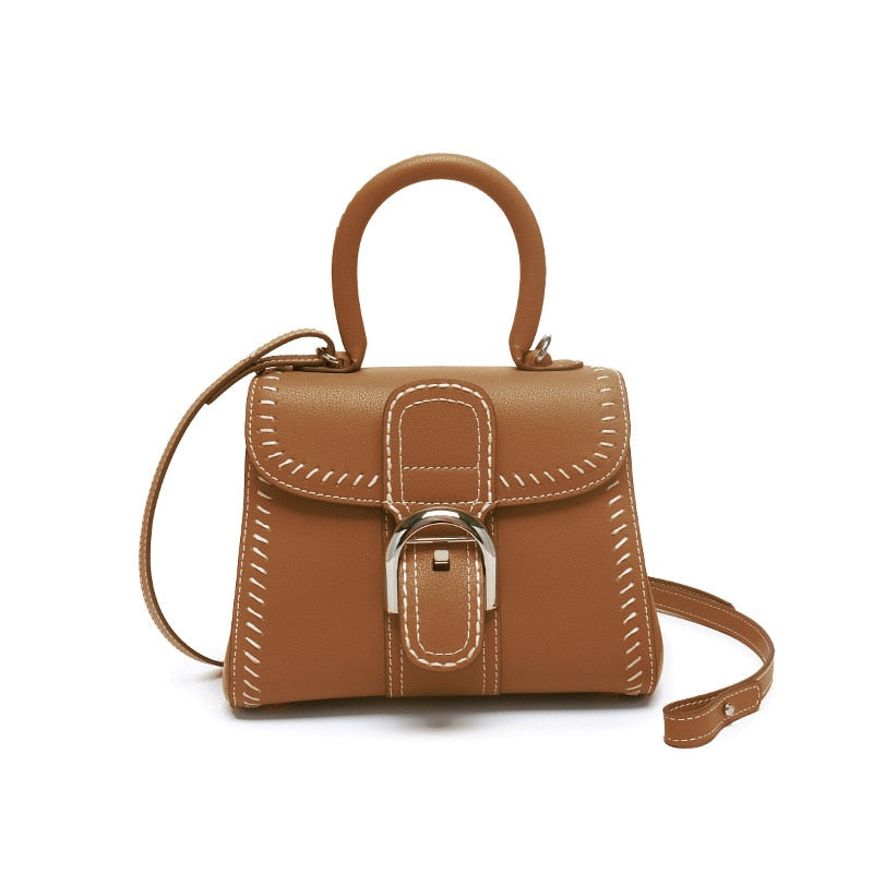 Style Lady Genuine Leather Woman Shoulder Bags