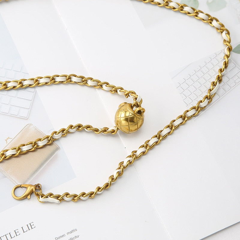 Golden Ball Women Fashion Waistband