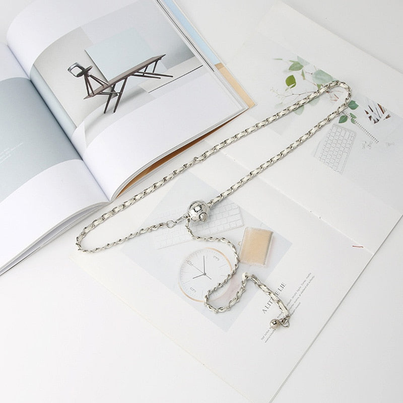 Golden Ball Women Fashion Waistband