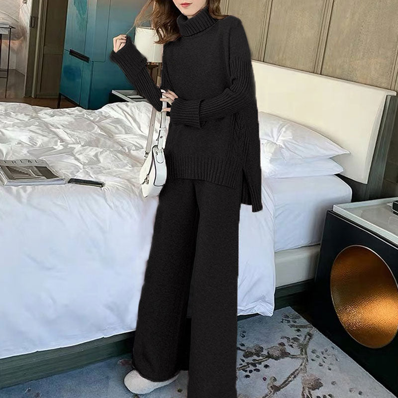 Turtleneck Sweater Pullovers Pants 