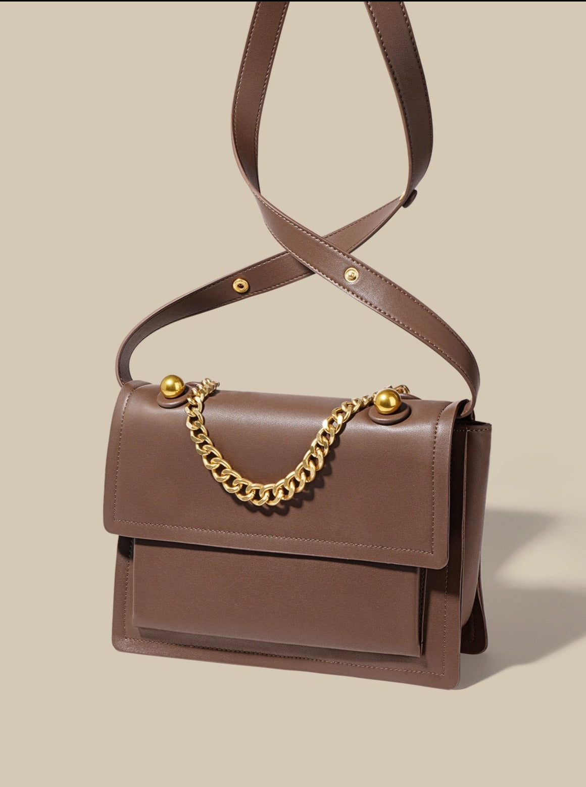 VIVID Genuine Leather Large Capacity Handbags Totes