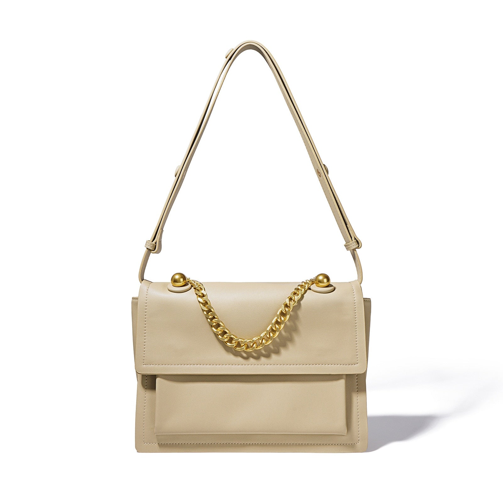 VIVID Genuine Leather Large Capacity Handbags Totes
