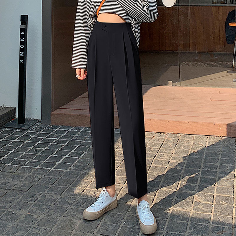 Sunny Summer HaremHigh Waist Drape Loose