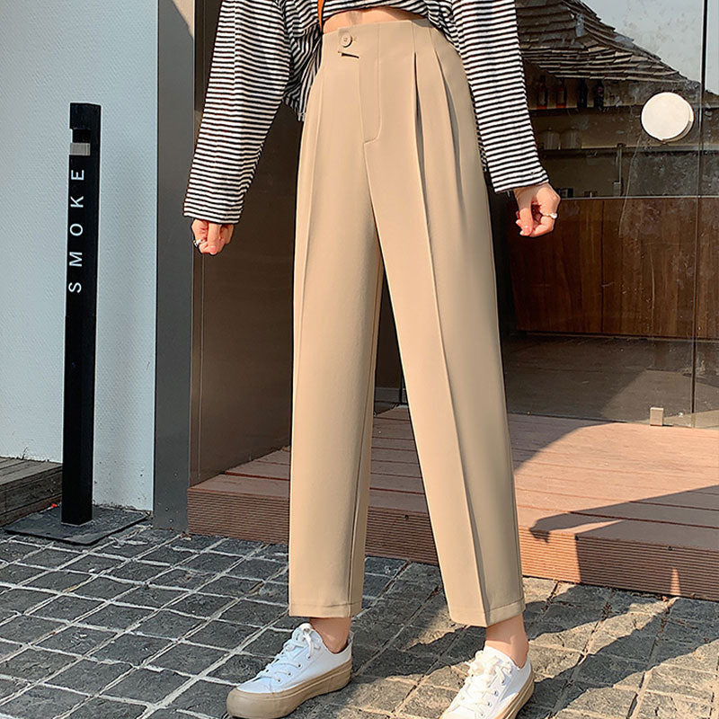 Sunny Summer HaremHigh Waist Drape Loose