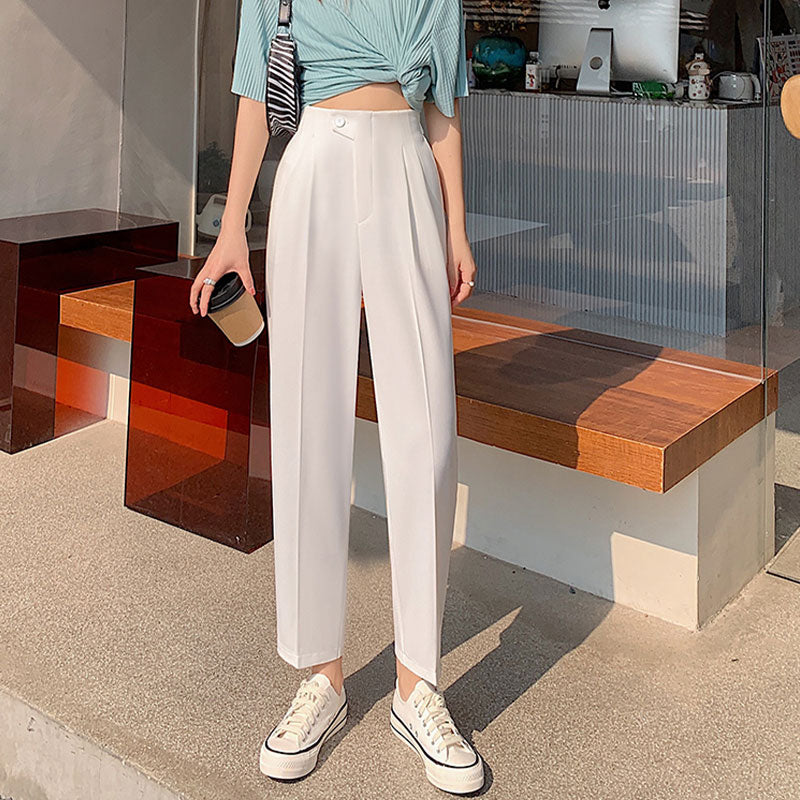 Sunny Summer HaremHigh Waist Drape Loose