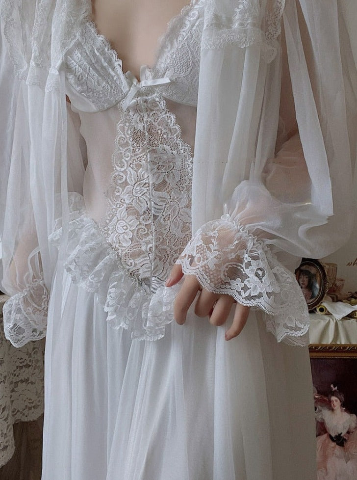 Sweat Angel Dream Fairy Vintage Mesh Lace Dresses
