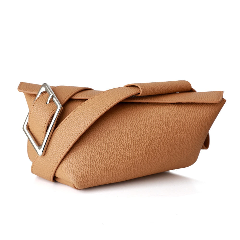 Dumplings Horns Genuine Leather Crossbody Shoulder Messenger Bag