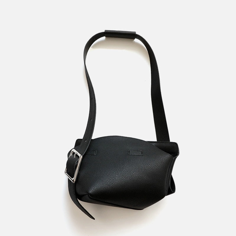 Dumplings Horns Genuine Leather Crossbody Shoulder Messenger Bag