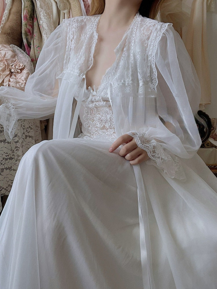 Sweat Angel Dream Fairy Vintage Mesh Lace Dresses