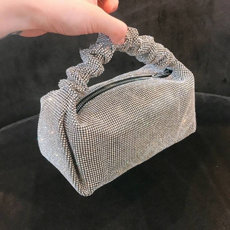 Shiny Crystal Purses Rhinestones Clutch