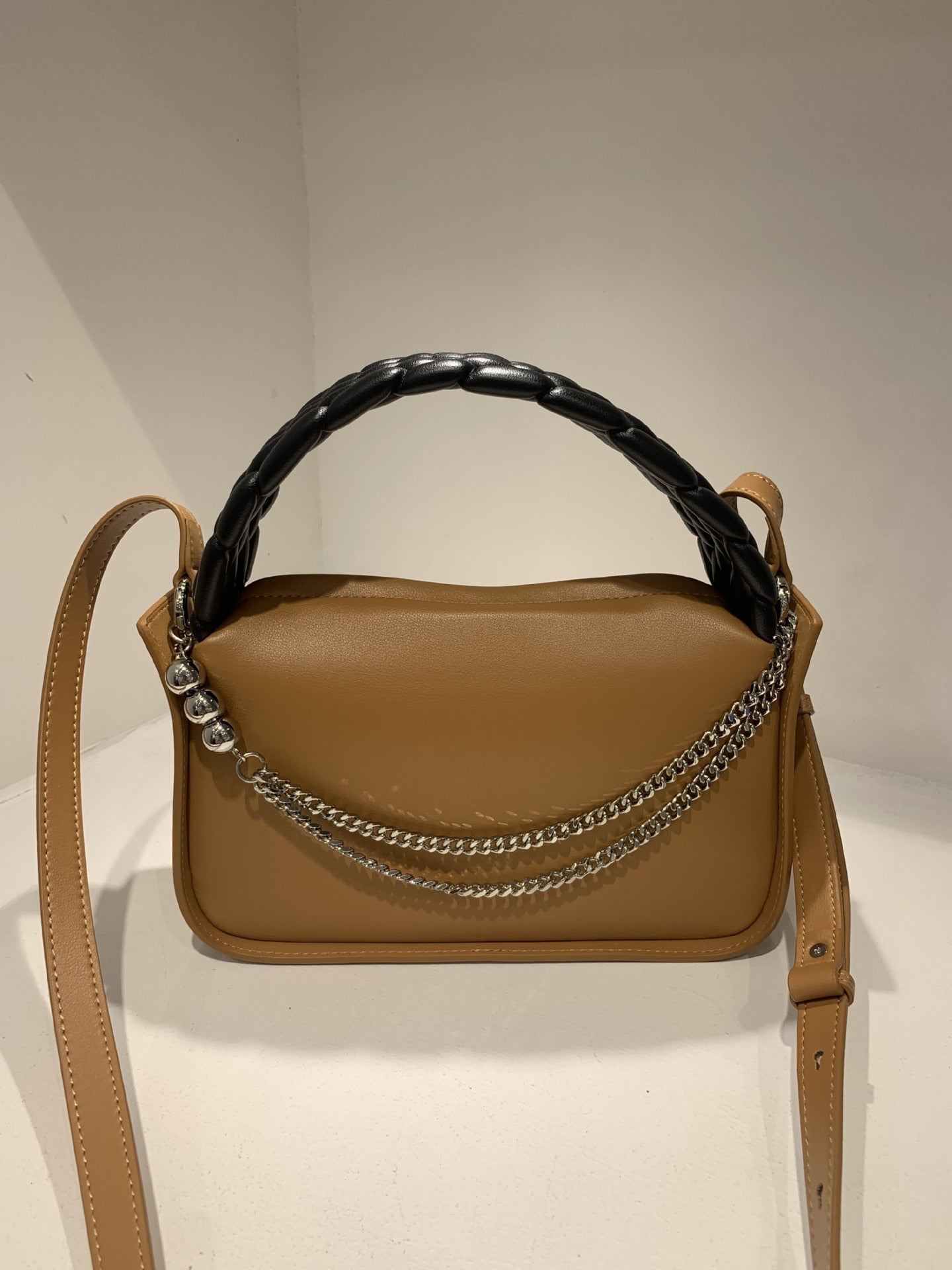 Genuine Leather Shoulder Bag Simple Tote bag